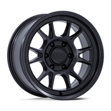 Load image into Gallery viewer, KM729  RANGE SATIN BLACK 17X8.5 -10 OFFSET
