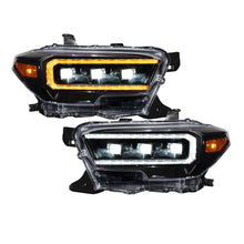 Load image into Gallery viewer, FORM LIGHTING 2016-2023 Toyota Tacoma LED Projector Headlights with Selectable DRL (pair) BLACK
