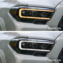 Load image into Gallery viewer, FORM LIGHTING 2016-2023 Toyota Tacoma LED Projector Headlights with Selectable DRL (pair) BLACK
