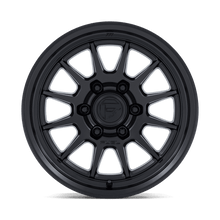 Load image into Gallery viewer, FUEL FC902SD17856825 SPUR GLOSS MATTE BLACK	17X8.5 6X139.7 5.73 +25MM OFFSET

