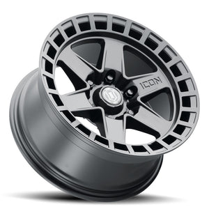 ICON RAIDER / SATIN BLACK 17X8.5 0MM