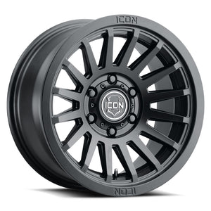 ICON RECON SLX / SATIN BLACK 17X8.5