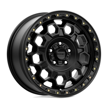Load image into Gallery viewer, KMC 545 TREK 17X8 6X5.5 S-BLK SATIN BLACK 20MM
