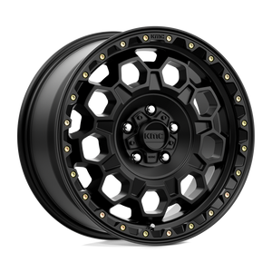 KMC 545 TREK 17X8 6X5.5 S-BLK SATIN BLACK 20MM