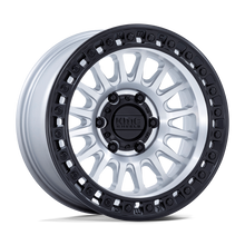 Load image into Gallery viewer, KMC KM552 IMS MACHINED W/ MATTE BLACK LIP 17X8.5	6X139.7	5.73	25mm
