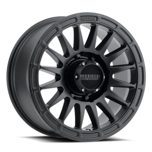 METHOD MR314 MATTE BLACK 17X8.5, 0MM OFFSET CENTERBORE