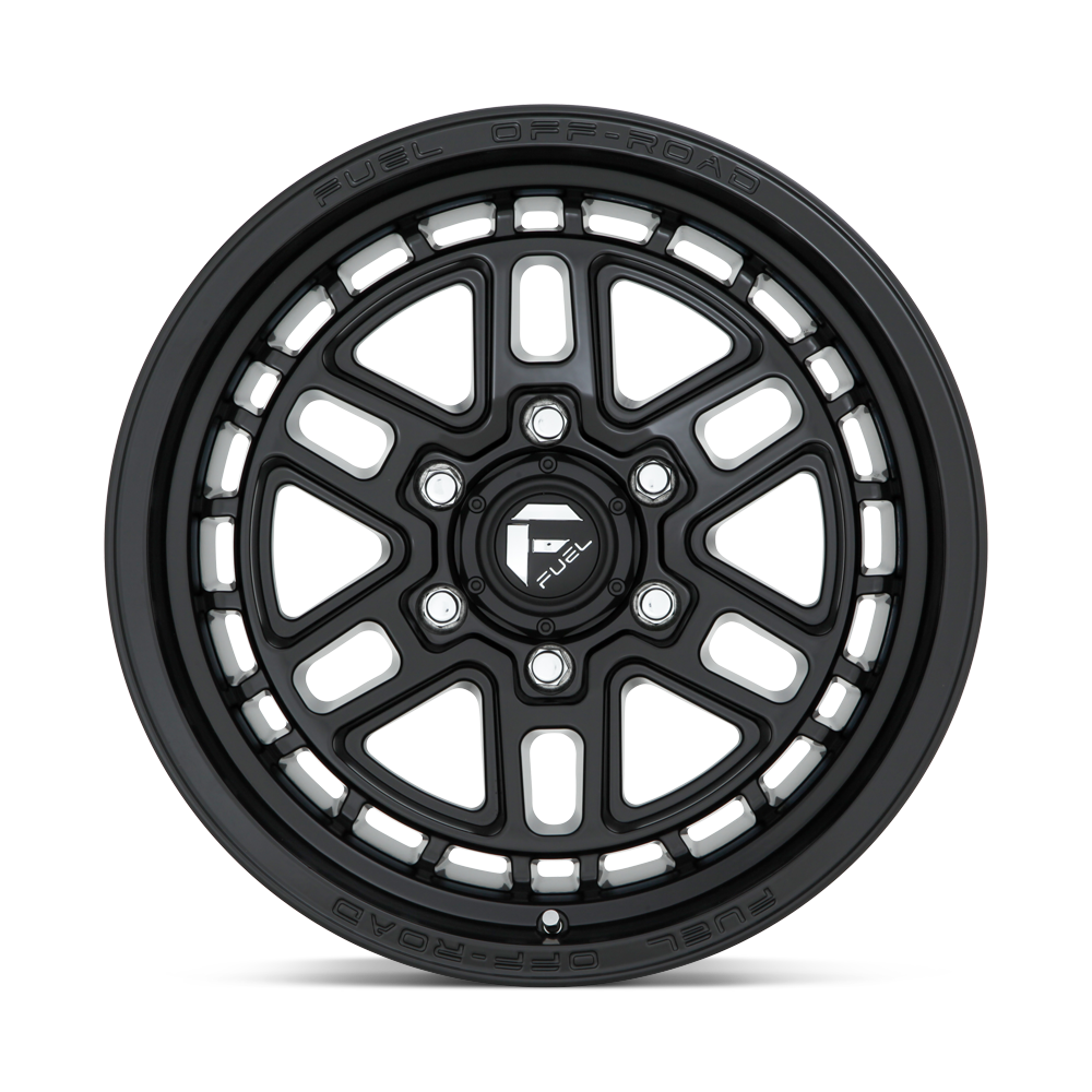 FUEL NITRO  17X8.5 +0 6X5.5 MATTE BLACK SET OF 4