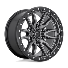 Load image into Gallery viewer, FUEL D680 REBEL MATTE GUNMETAL BLACK BEAD RING 18X9 6X139.7V5.79	20mm
