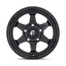 Load image into Gallery viewer, FUEL OFFROAD D664 SHOK MATTE BLACK 17X9 6X139.7 5.04 1mm

