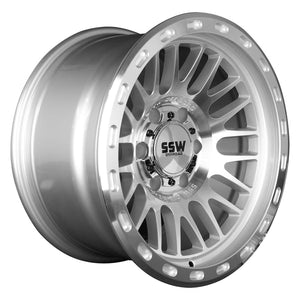 SSW OFFROAD GRIFFON / MACHINED SILVER / 17X9.0 -25 SET OF 4 - PREORDER