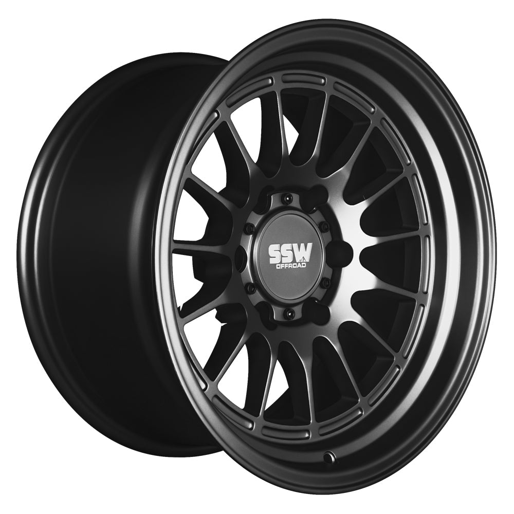 SSW OFF-ROAD DAKAR / MATTE BLACK / 17X9.0 Set of 4 – MJ MOTORSPORTS
