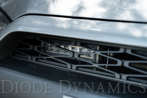 DIODE DYNAMICS SS6 SAE/DOT LED Lightbar Kit for 2014+ Toyota 4Runner, SAE/DOT AMBER Driving
