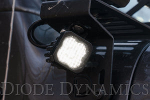 DIODE DYNAMICS Stage Series C1 White Sport Standard LED Pod (pair) | WIDE WHITE BACKLIGHT