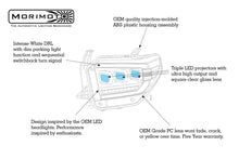 Load image into Gallery viewer, MORIMOTO TOYOTA TUNDRA (14-20): XB LED HEADLIGHTS WHITE DRL
