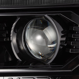 ALPHAREX 12-15 Toyota Tacoma LUXX-Series LED Projector Headlights Alpha-Black PREORDER