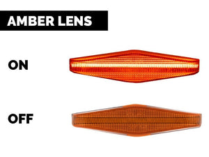 Cali Raised LED 2014-2020 Toyota 4Runner Grille Raptor LED Light Kit - Amber Lens