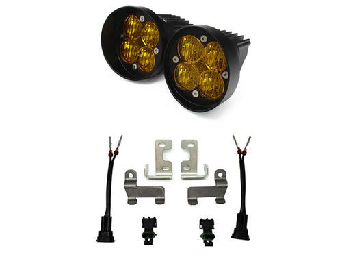 Baja Designs Squadron SAE Fog Light Kits, Toyota, Tacoma/Tundra/4Runner - Amber