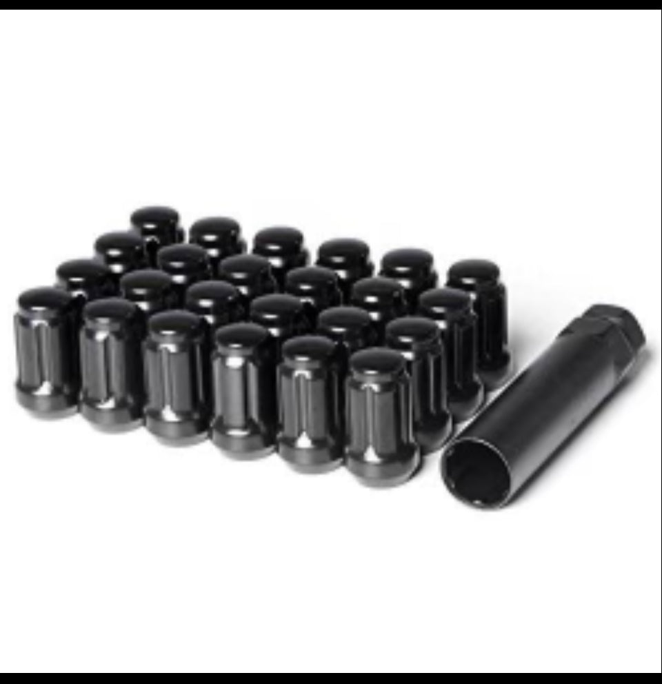 Gorilla 24 PIECE TOYOTA 12X1.5 TUNER RACING SPLINE WHEEL LUGS+KEY