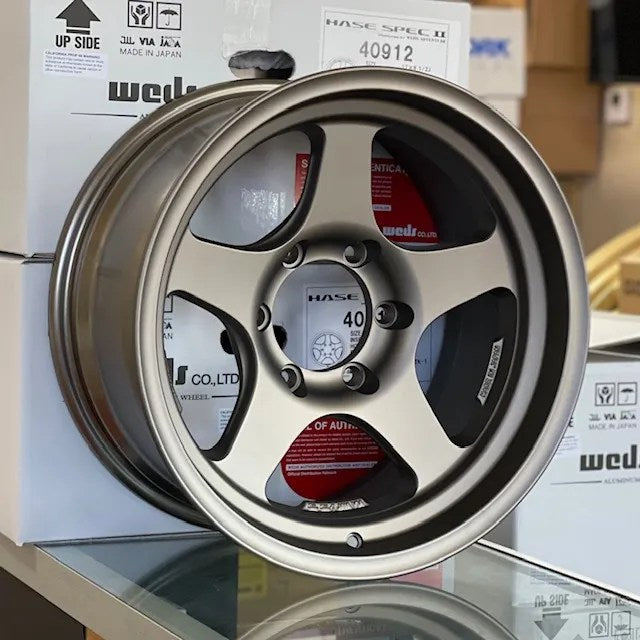 WEDS HASE SPEC II 17×8.5 -6 OFFSET 6×139 TITAN BRONZE – MJ MOTORSPORTS