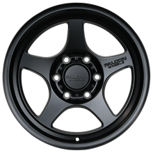 Load image into Gallery viewer, FALCON T2 Series 17x9 0 Offset Full Matte Black Set of 4 PREORDER
