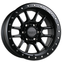 Load image into Gallery viewer, FALCON T7 Series  - Matte Black with Black Ring 17x9 0
