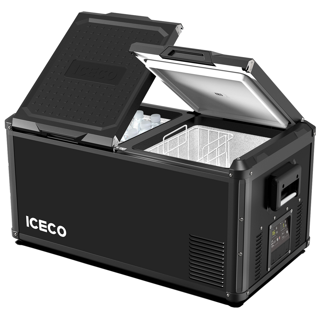 ICECO VL90ProD 90L 12V Dual Zone Portable Fridge Freeze