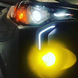 Aiden James Customs 2014+ 4Runner LED DRL Fog Light Bezel Kit