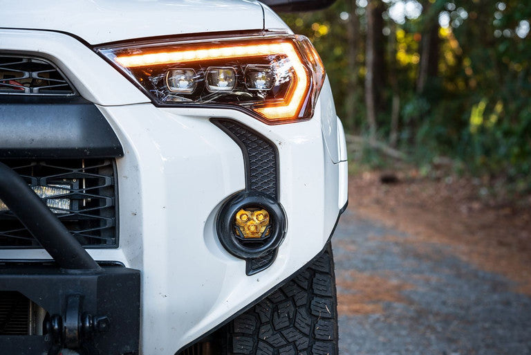 Morimoto 4Banger HXB Led Pods SAE Wide /Yellow Set FOGS 2010+ 4Runner MJ MOTORSPORTS Morimoto 4Banger HXB Led Pods SAE Wide /Yellow Set FOGS 2010+ 4Runner MJ MOTORSPORTS
