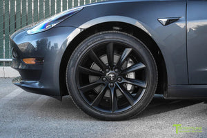 Tesla Model 3 Wheel Lug Nut Cover Set Black