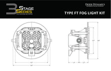 Load image into Gallery viewer, DIODE DYNAMICS SS3 LED Fog Light Kit for 2005-2011 Toyota Tacoma

