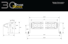Load image into Gallery viewer, DIODE DYNAMICS Stage Series 30&quot; Driving AMBER Light Bar
