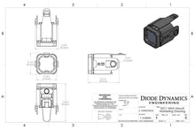 Load image into Gallery viewer, DIODE DYNAMICS HitchMount LED Pod Reverse Kit for 2022 Toyota Tundra
