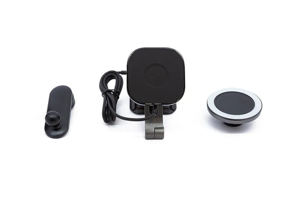 Tesla Adjustable MagSafe Apple iPhone Mount & Wireless Charger - Model S / 3 / X / Y